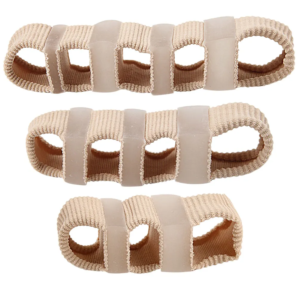 

3pcs Toe Separators Orthotics Bunion Corrector Soft FiberToe Spacers Women Men Bunions Overlapping Toes Relief Foot Pressure