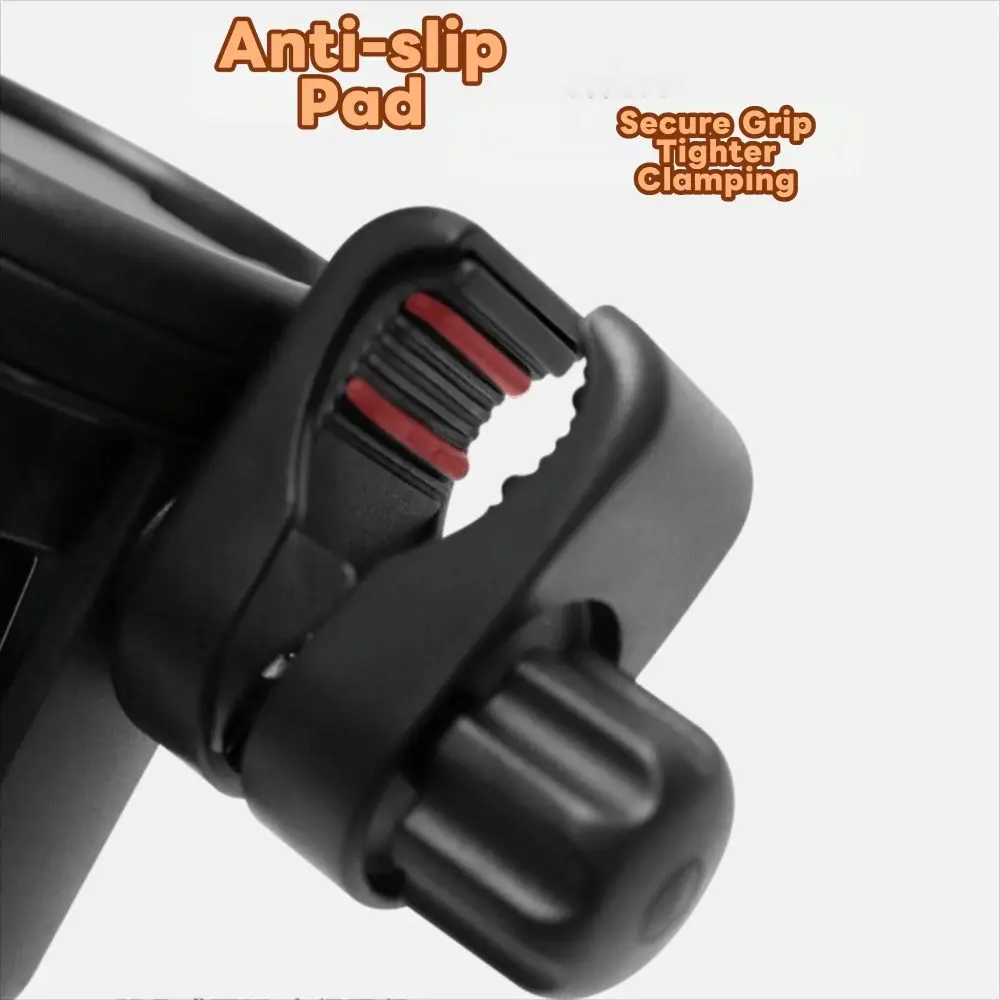 Portable Rotating 2 in 1 Stroller Cup Holder Universal Black Mount Stroller Bottle Rack Non-slip Trolley Drinks Holder Outdoor