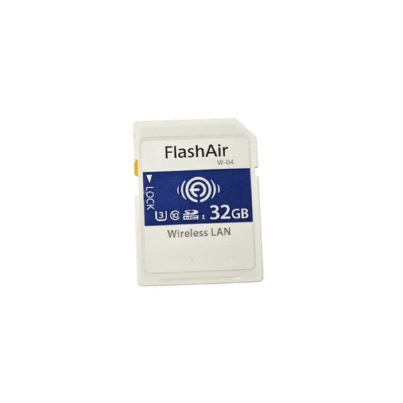

A+ Used for Toshiba FlashAir 32GB Wireless LAN Wi-Fi SD Card SDXC Class 10 W-04