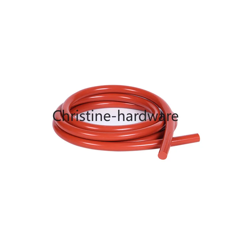 Diameter 1mm~20mm Red Solid Silicone Cord Silicone Rubber Gasket Trim Seal Strips O Ring High Temperature Waterproof