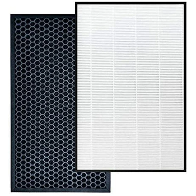 For Panasonic Air Purifier F-VXH50R F-VXH50A F-VXH50H F-VXH50M Replacement HEPA Filter and Activated Carbon Filter