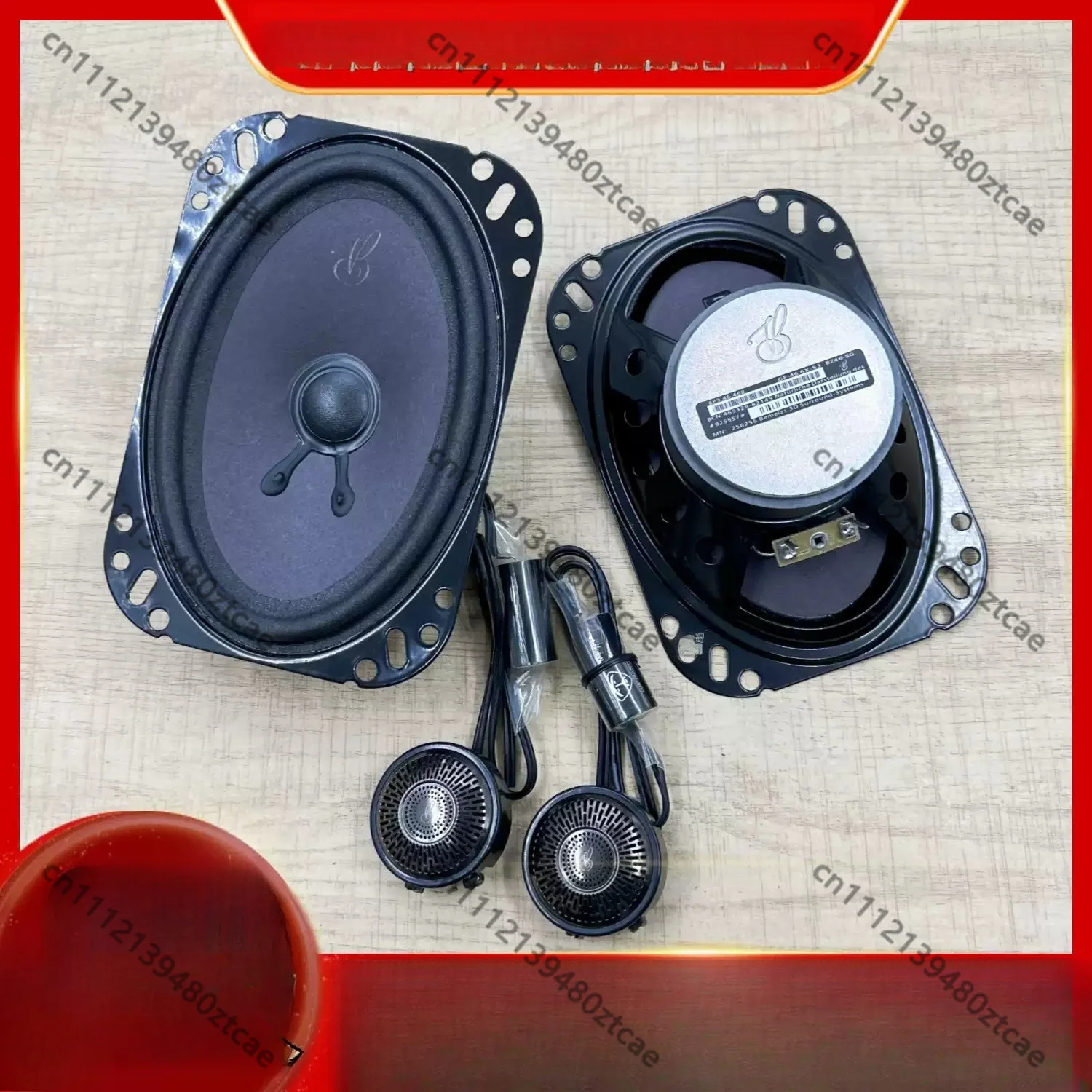 4×6 Inch Mid Bass Horn For Compact EV A Pillar Door Plug & Play Audio Modification Sound Upgrade Replacement Speaker Kit