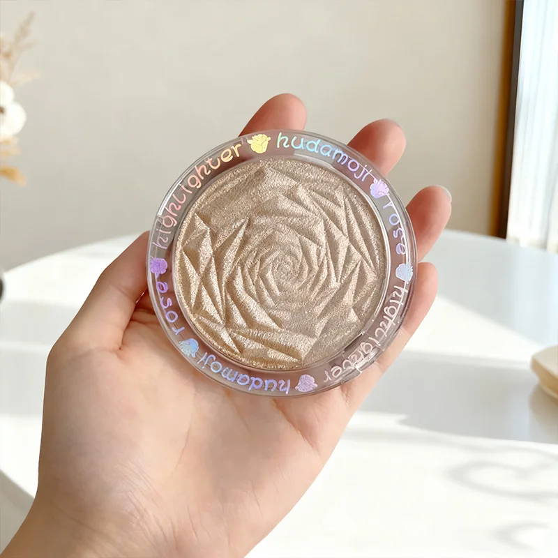 ダイヤモンドグリッターハイライターパウダー,メイクパレット,フェイシャルコスメティック,アイシャドウ,シャマーカコレーター,6色,新しい