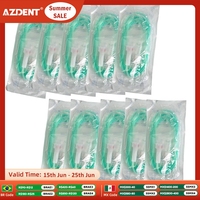AZDENT 10PCS Dental Irrigation Tube for Implant Surgical Drive Unit Oral Irrigation Sterile Hose Tubing Kit with Flow Regulator