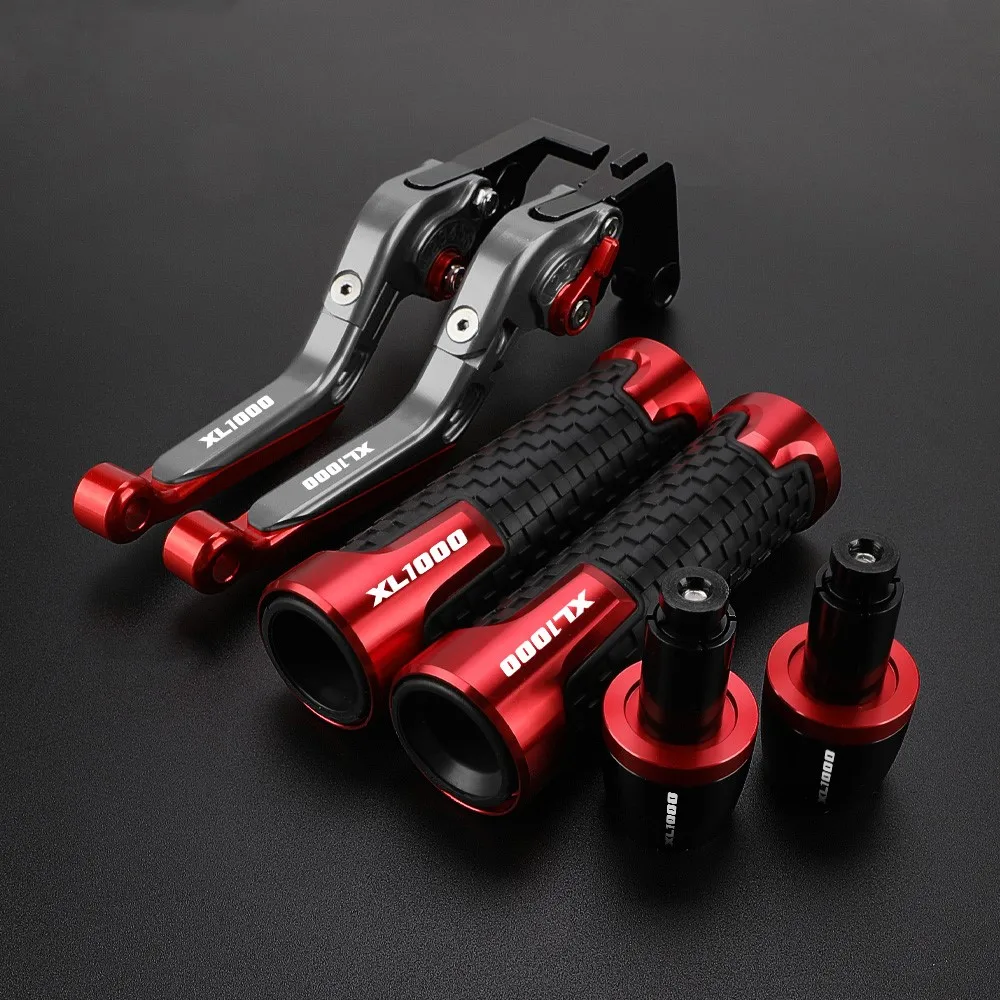 

Motorcycle Extendable For honda XL1000 1999-2013 2012 2011 Brake Clutch Levers & Handlebar grips 2010 2009 2008 2007 2006 2005