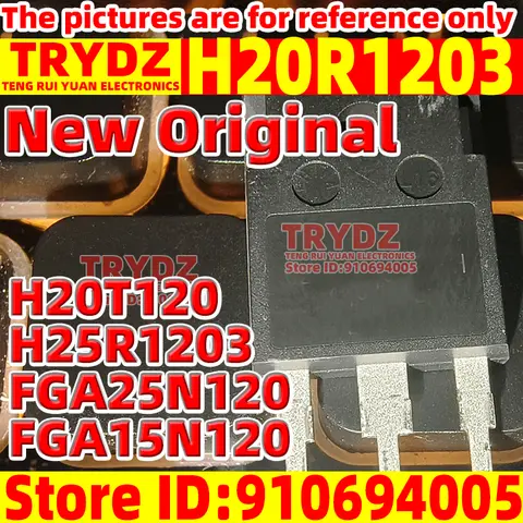 5-1pcs Original New H20R1203 H25R1203 FGA25N120 FGA15N120 H20T120 TO-247
