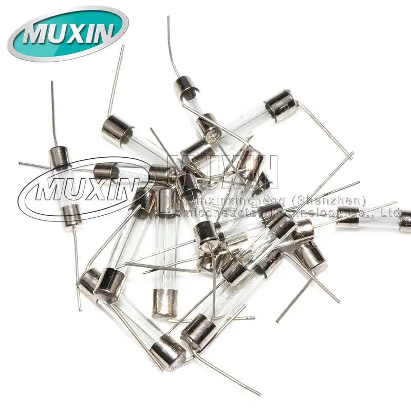 Electromagnetic Furnace Glass Fuse Wire 5 20MM 10A 15A250V 12A 12.5A 6 * 30 With Pins