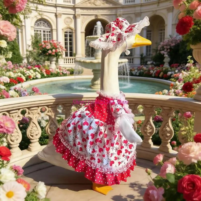 

Seasonal Fabric Geese Costume Halloween Decorative Piece For Display
