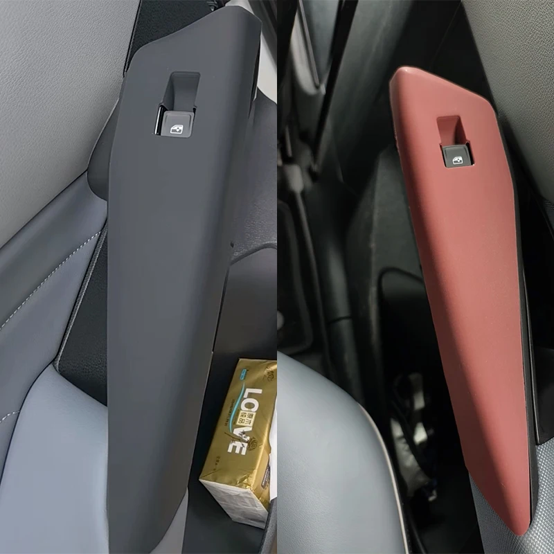 وسادة سيليكون للوحة رفع نافذة السيارة ومكونات الحماية الداخلية لسيارة Volkswagen VW ID.4 ID4 ID.3 2021 2022 2023 2024 #5