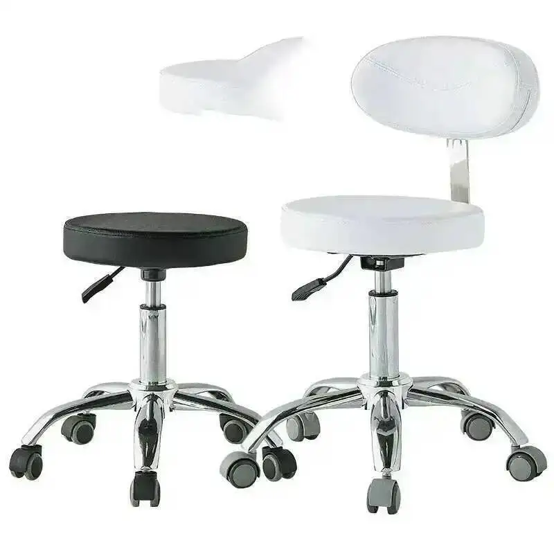 Bar Wheels Stools Hairdressing Beauty Beautician Furniture Salon Toilet Chair Esthetician Hairdresser sedia barbiere Stool Spa