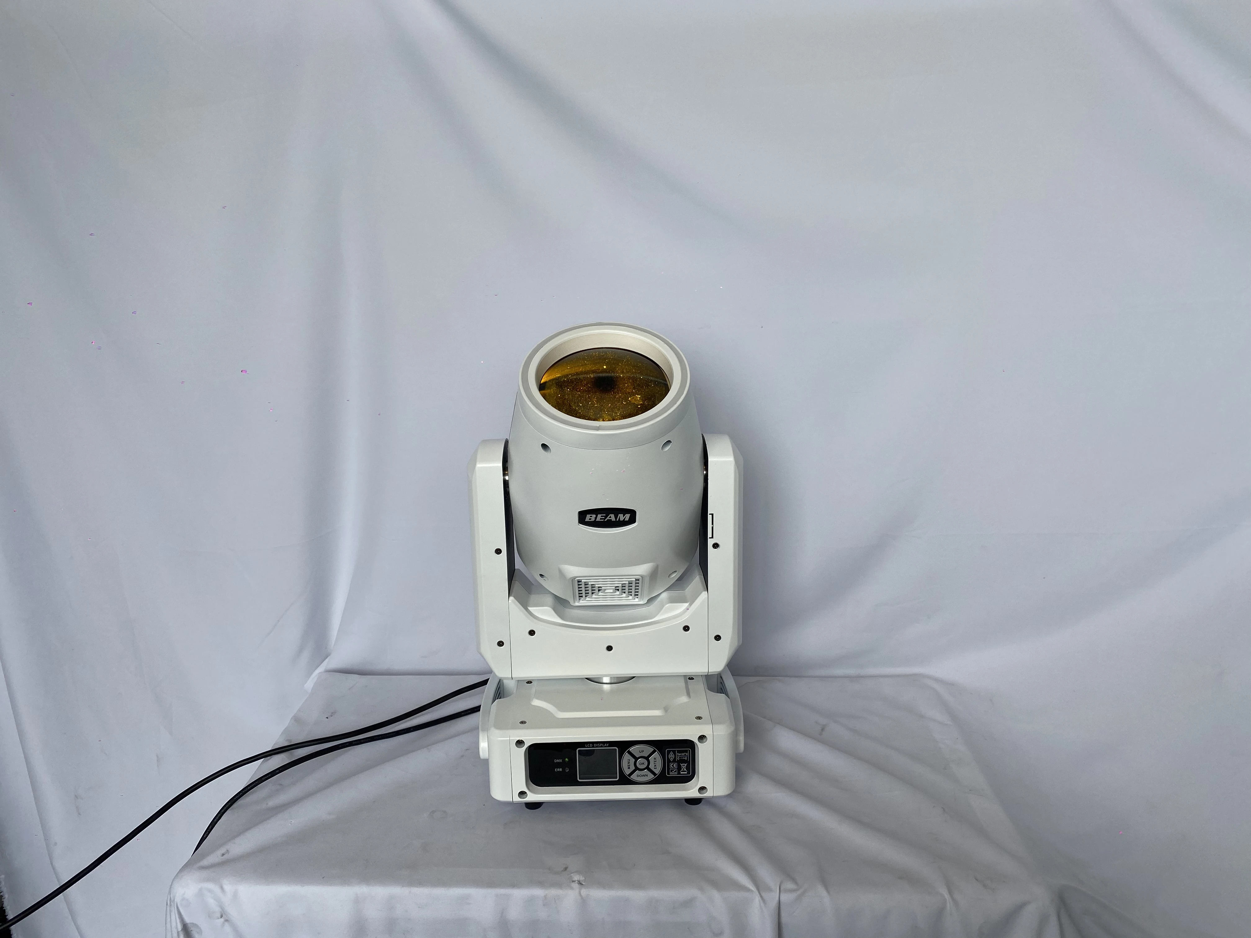 Factory Supply White Color Beam Light 230W 295W Sharpy Moving Head Lamp With RGB Aperture Mini Stage Lights for Night Club