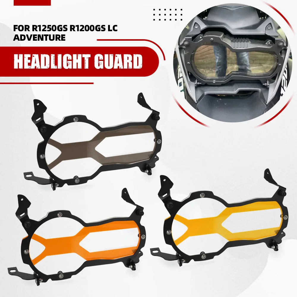 

Motorcycle Headlight Guard Protector For BMW R1250GS R1200GS ADVENTURE R 1200 GS Protection Cover R1250 GS Adventure 2013-2024