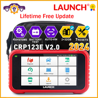 Launch X431 CRP123E V2.0 OBD2 Scanner ENG ABS Airbag SRS AT Creader 123E 2.0 Diagnostic Tool OBDII EOBD Code Reader Free Update