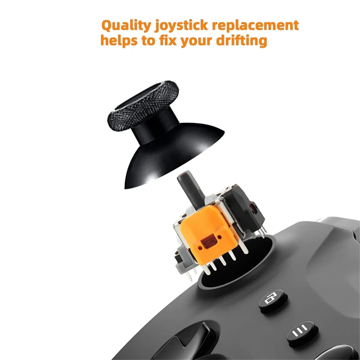 Replacement Hall Effect Joystick for Xbox One Xbox Series S/X Controller Parts Kit