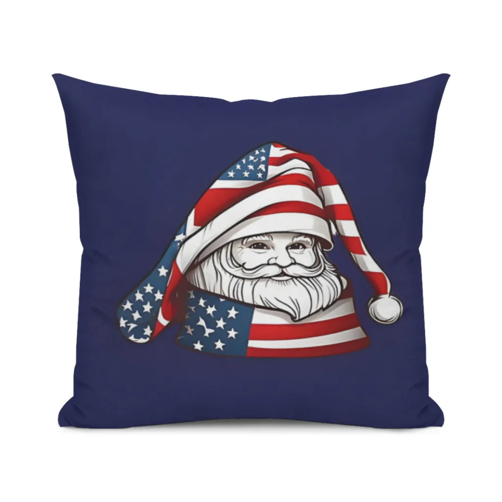 

Christmas Santa Claus Cushion Office Classroom Chair Cushion Couch Pillow Bedroom Floor Winter Thick