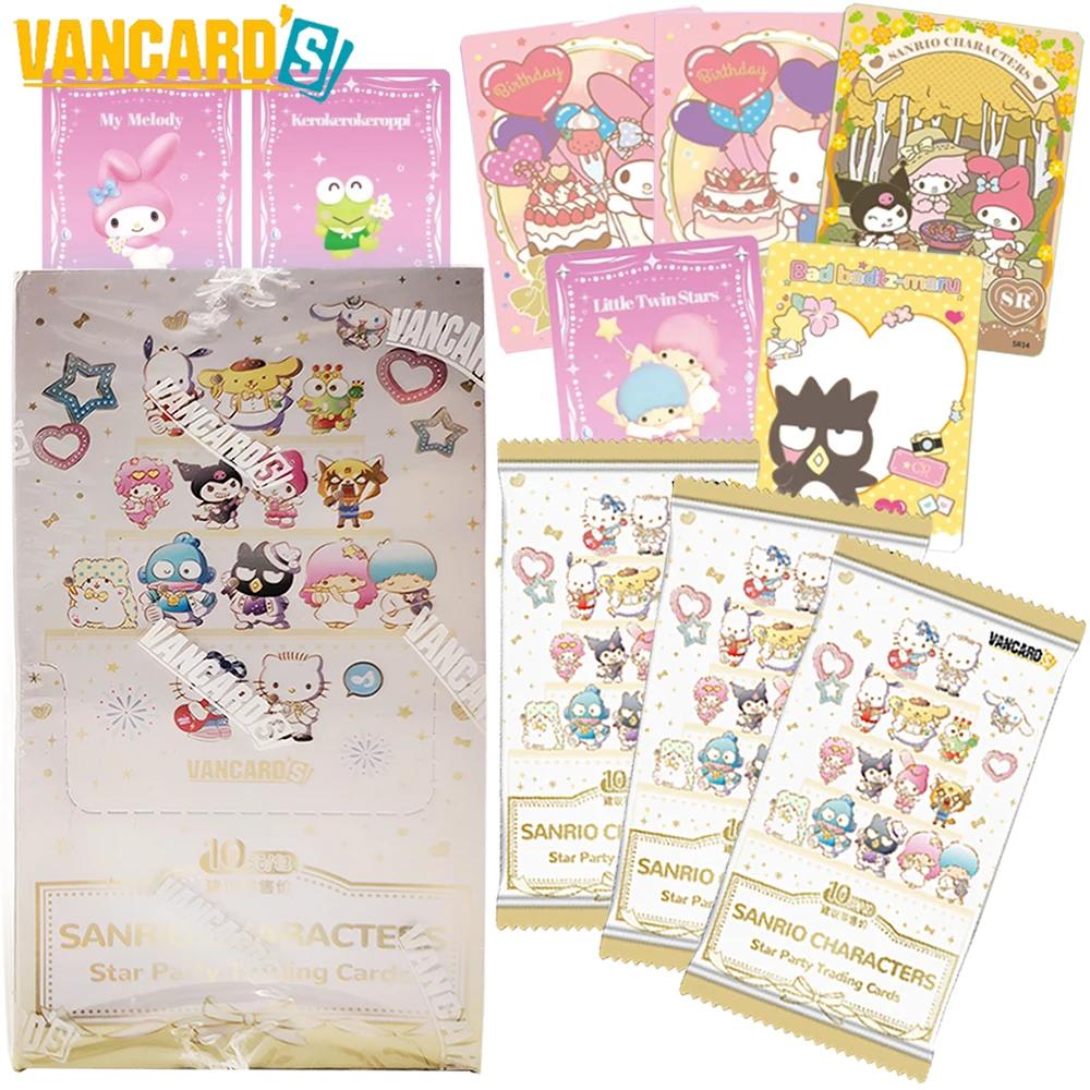 

Vancard's Genuine Sanrio Collection Card Beautiful High Quality Cards Child's Favorite Cute My Melody Hello Kitty Christmas Gift