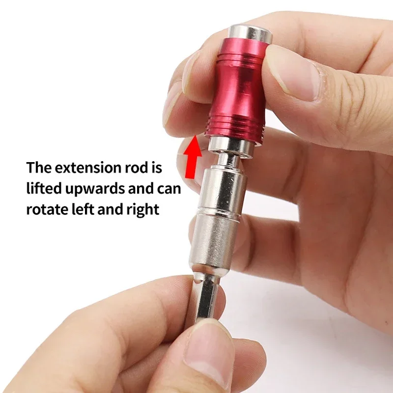 BIESUO Hexagonal Handle Quick  Self-locking Extension Rod Hand Tools Drill  Bit Electric Drill Driver Quick Conversion