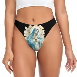 Custom Our Lady Of Guadalupe Mexico G-string Panties Women's Comfort Virgin Mary Thong Underwear