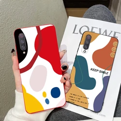 For Xiaomi Mi 9 Lite Case Mi 9 SE Silicone Back Cover Fashion Cases For Xiaomi Mi 9 Mi9 9SE Mi9lite Phone Shell Soft TPU Bumper
