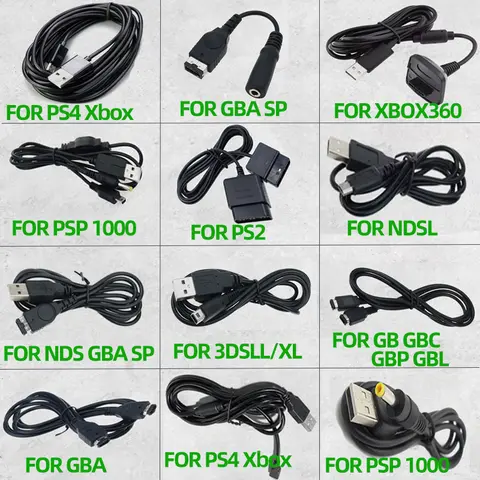 1PC Host USB Charging Extension Cable Host Charging Cable FOR PS2 Wired Controller Extension Cable 1.8m FOR Xbox One GBM GBA SP