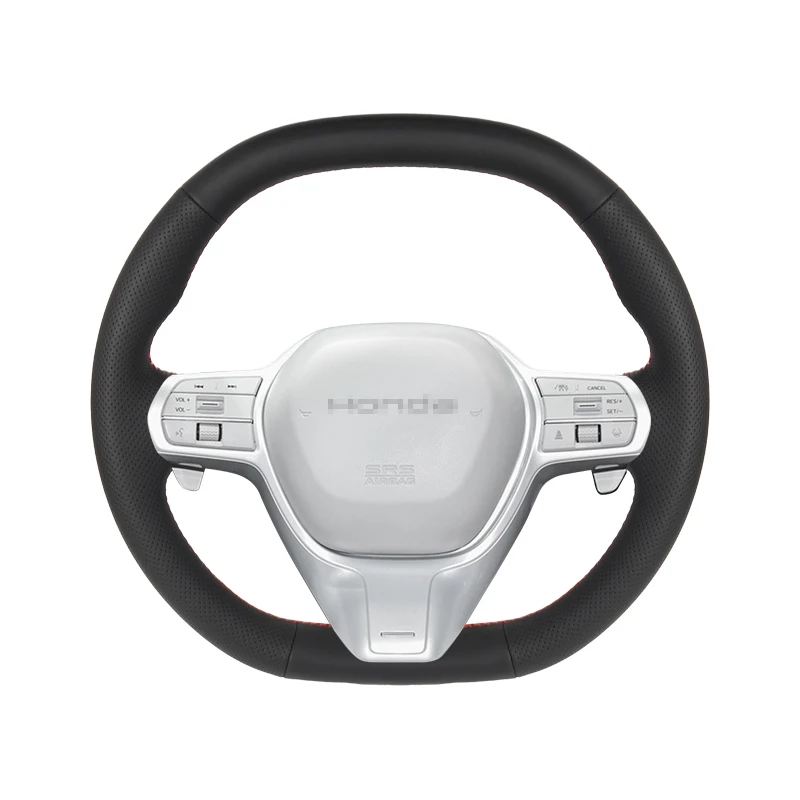 Braid Steering Cover for Honda Hunting Light E: NS2 S7 GT P7 Jipai 2 Hand Stitched Steering Wheel Cover Leather Accessory