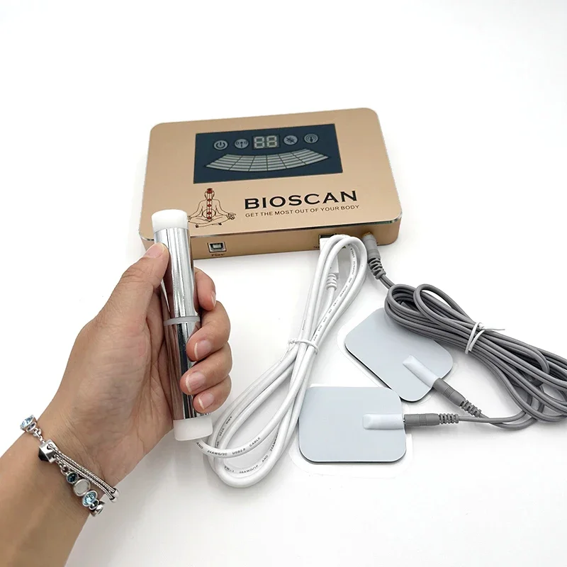 2024 New Arrival For BIOSCAN  Resonance Magnetic Analyzer Body health analyzer With Testing Probe 61 Reports