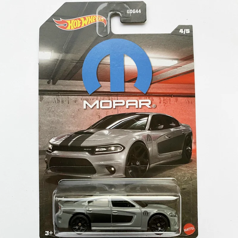 Hot Wheels Cars MOPAR DODGE VIPER SRT10 ACR 15 DODGE CHARGER SRT 1/64 Metal Die-cast Model Collection Toy Vehicles GDG44