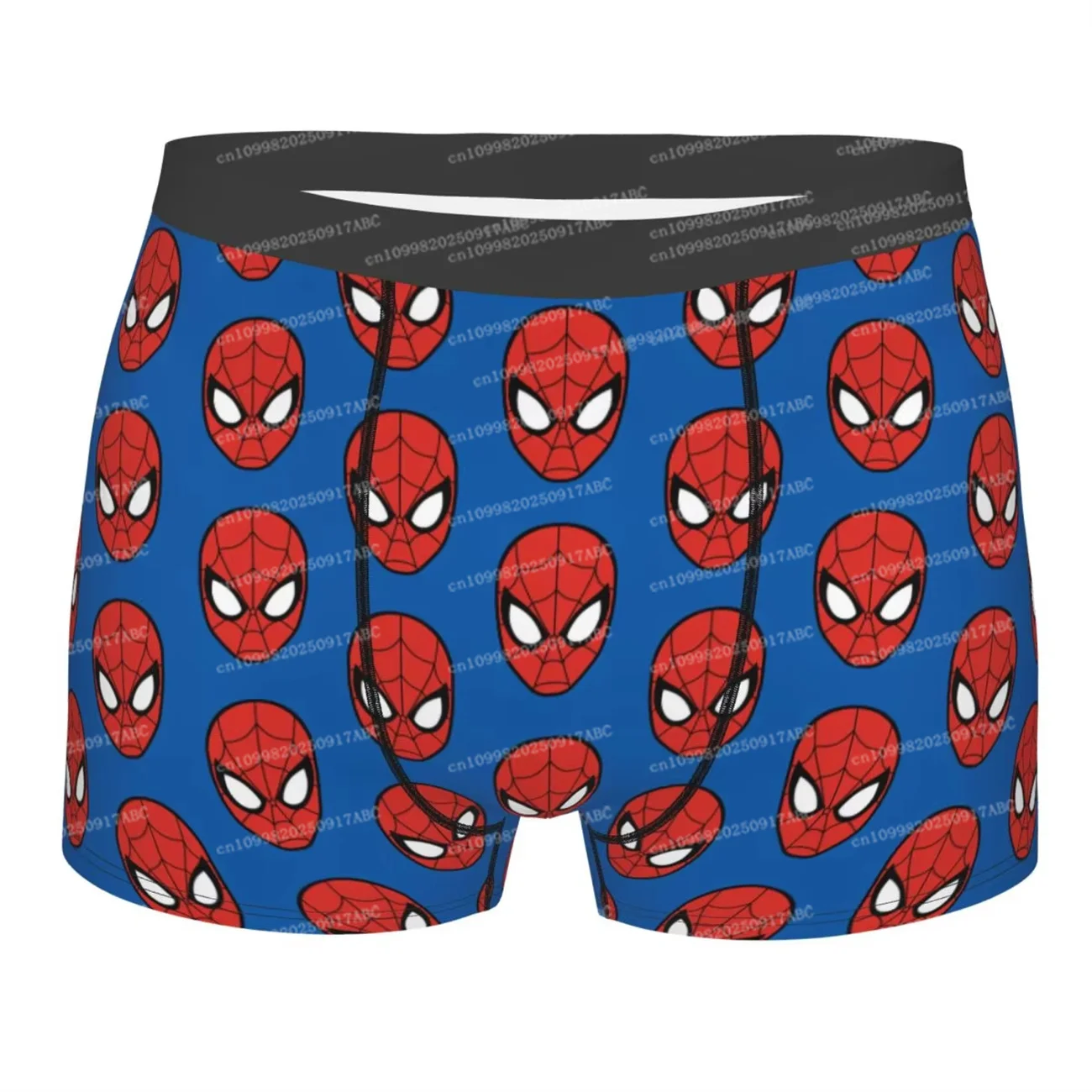 

（Miniso） Men Underpant Spider-Man Comic Handsome Cool Gift Men Humor Underwear Cartoon Anime Quilt Underpants Women Underpant