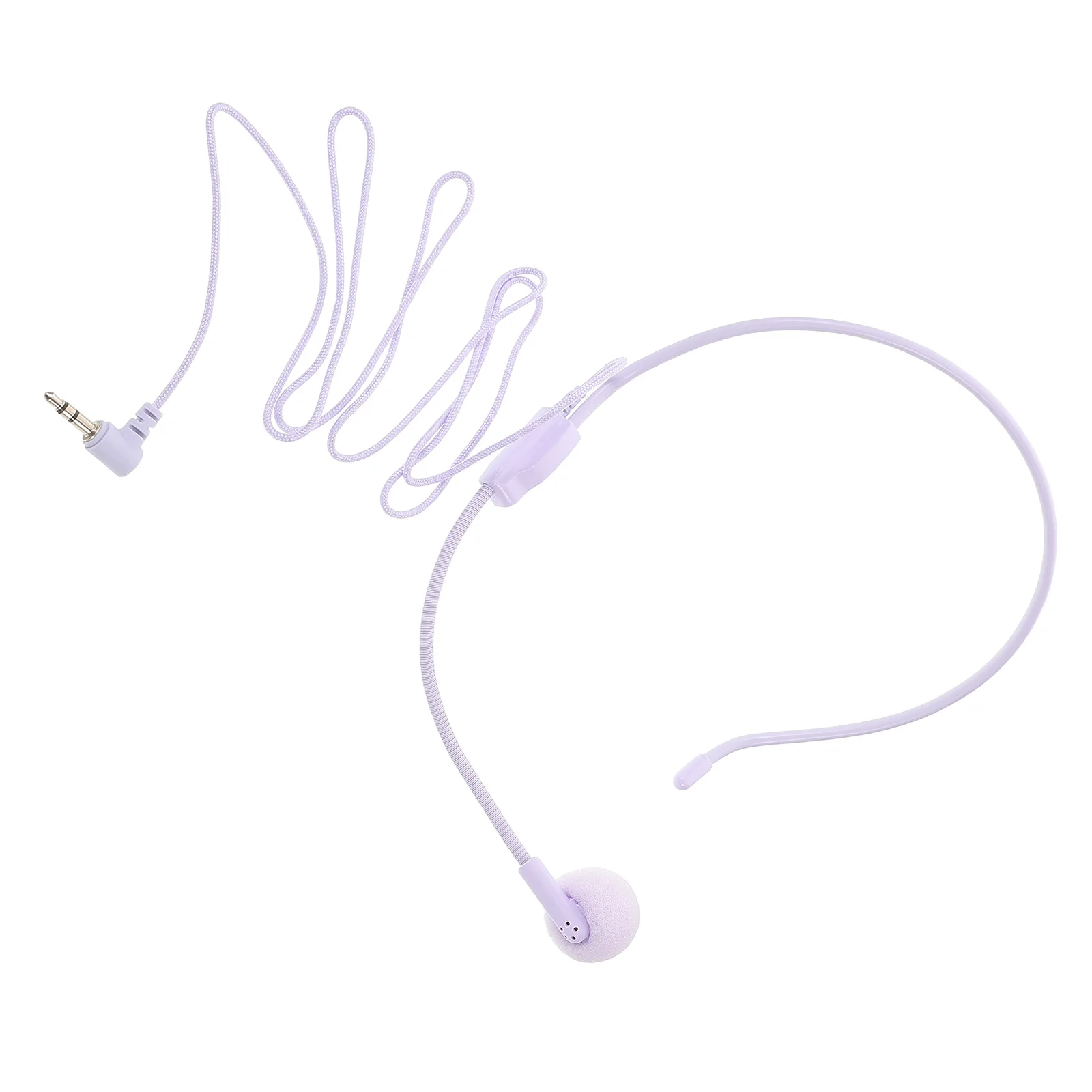 

Stable Wired Instrument Microphone High Sensitivity Anti-feedback Earhook Design Amplifying Mic Headset-mounted for Live