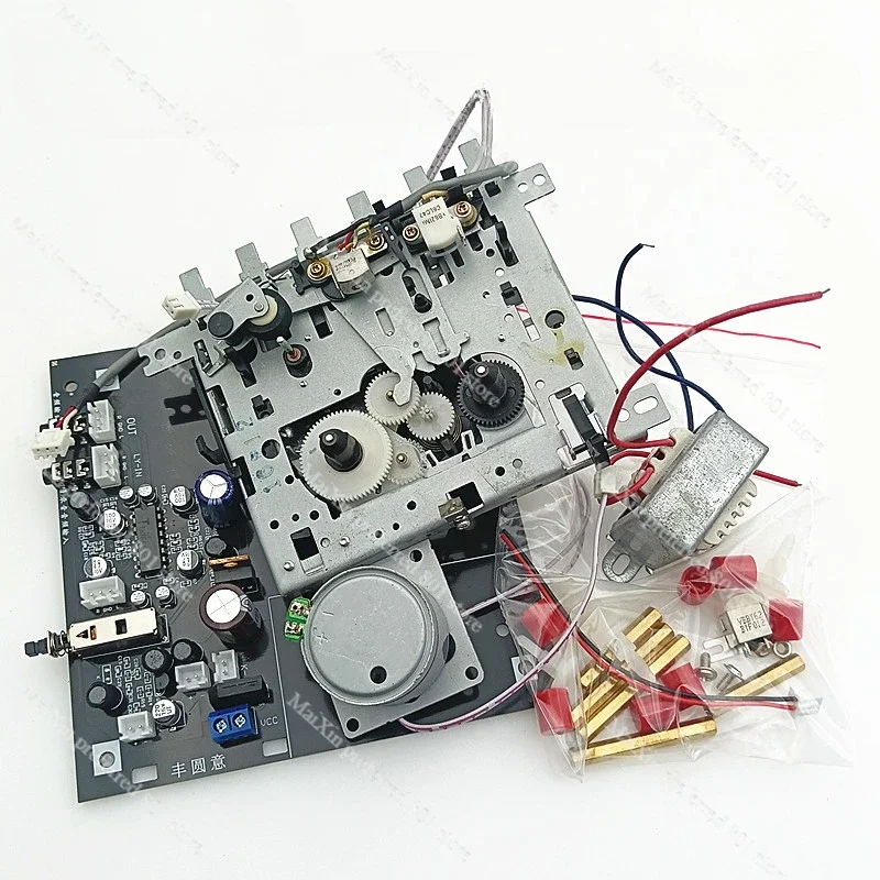 TA7668 Stereo Tape Recorder Head Front Amplification Board DIY Kit, Card Base Recorder