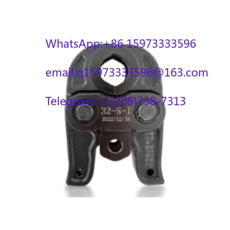 Rechargeable Electric Hydraulic Pressure Pipe Clamp and Stainless Steel Gas Pipe Ring Compression Tool for Plumbing Applications