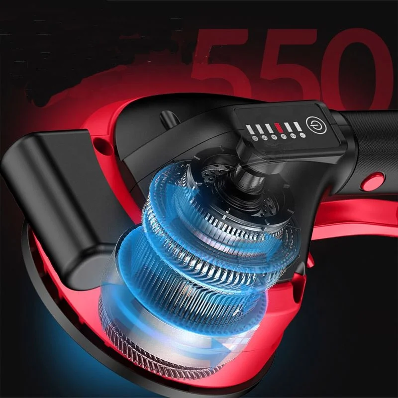 6-Gears Automatic Handheld Power Tools Battery Operated Wall Tile Leveling Machine For Bricklayers and Floor Vibrator