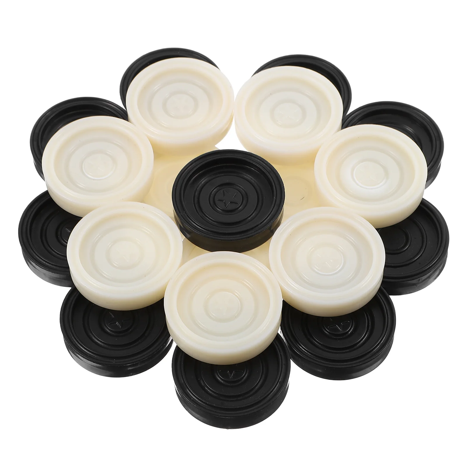 

24 шт., пластиковые шашки из АБС-пластика, прочные аксессуары для настольных игр, сменные шахматы, дорожный набор