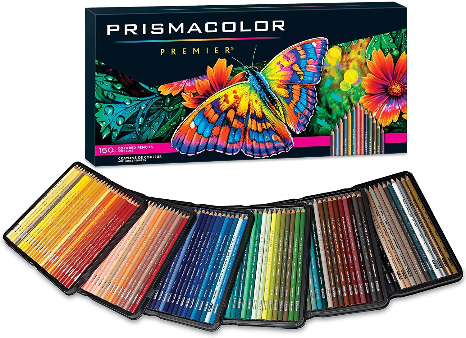 PRISMACOLOR Premier Genuine Oily Colored Pencil 24/36/48/72/132/150 Colors Lapis de cor Colored Pencils Artists Drawing Supplies