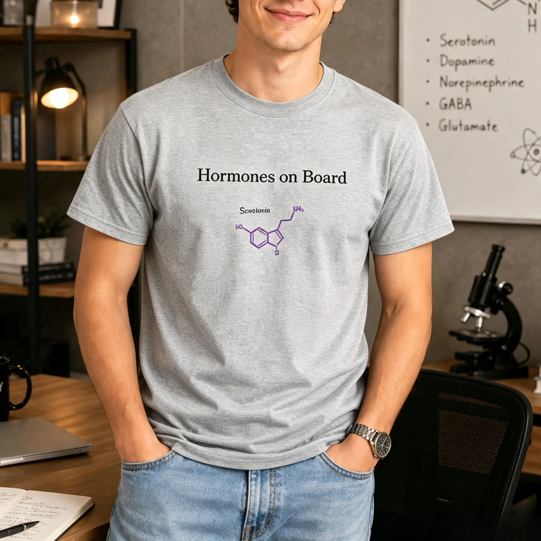 Oxytocin Endorphins Adrenaline Prolactin Hormones Midwife Doula Funny Happiness Birth Worker Appreciation T Shirt Vintage