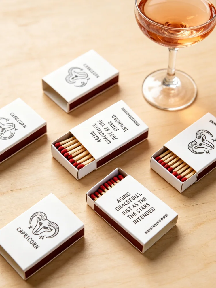 

Personalized Birthday Gifts & Custom Matchboxes, Exquisite Custom Matches as Lovely Birthday Decorations and Party Favors