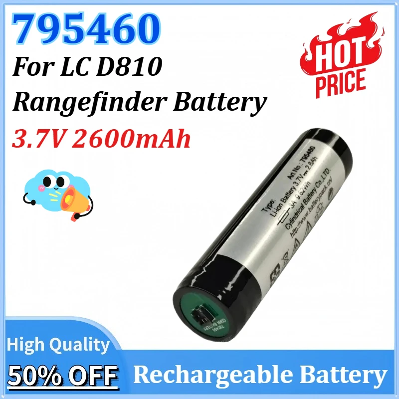 

Battery Voltage 795460 3.7V 2600mAh 9.62Wh Replacement for LC D810 Rangefinder Battery High-Capacity Lithium Battery Packs
