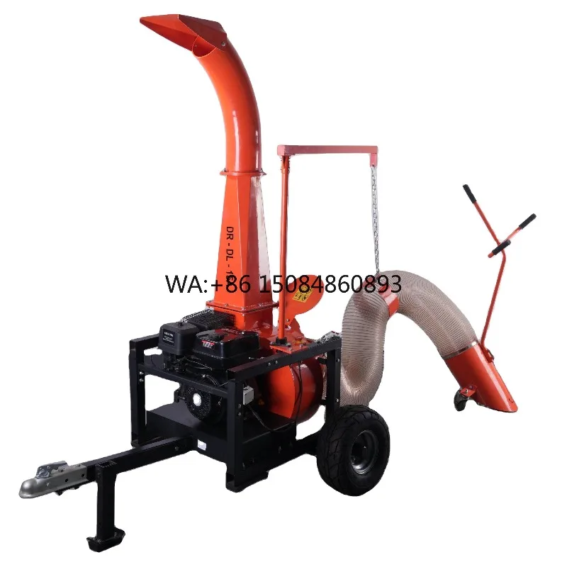 Commercial 4-Stroke Powered Leaf Blower, High Efficiency Vacuum Equipment for Leaf Wood Sawdust and Outdoor Debris Strong