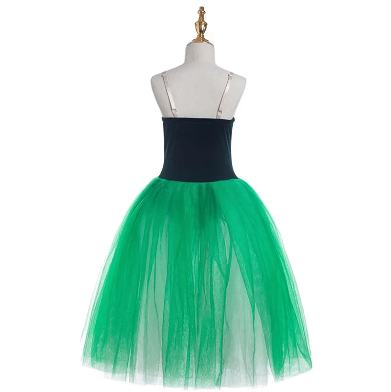 Vestido Tutu Ballet Profissional para Meninas, Giselle Adulo, Saia de Malha Feminina, Manga Curta Puff, Crianças Dança Ginástica Collant Trajes