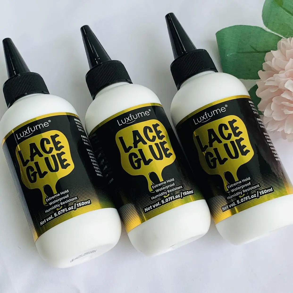 الدانتيل الغراء شعر مستعار الغراء للشعر المستعار الدانتيل الأمامي-شعر مستعار الدانتيل الغراء غير مرئية التجفيف السريع الدانتيل الغراء للشعر المستعار مقاوم للماء سوبر عقد