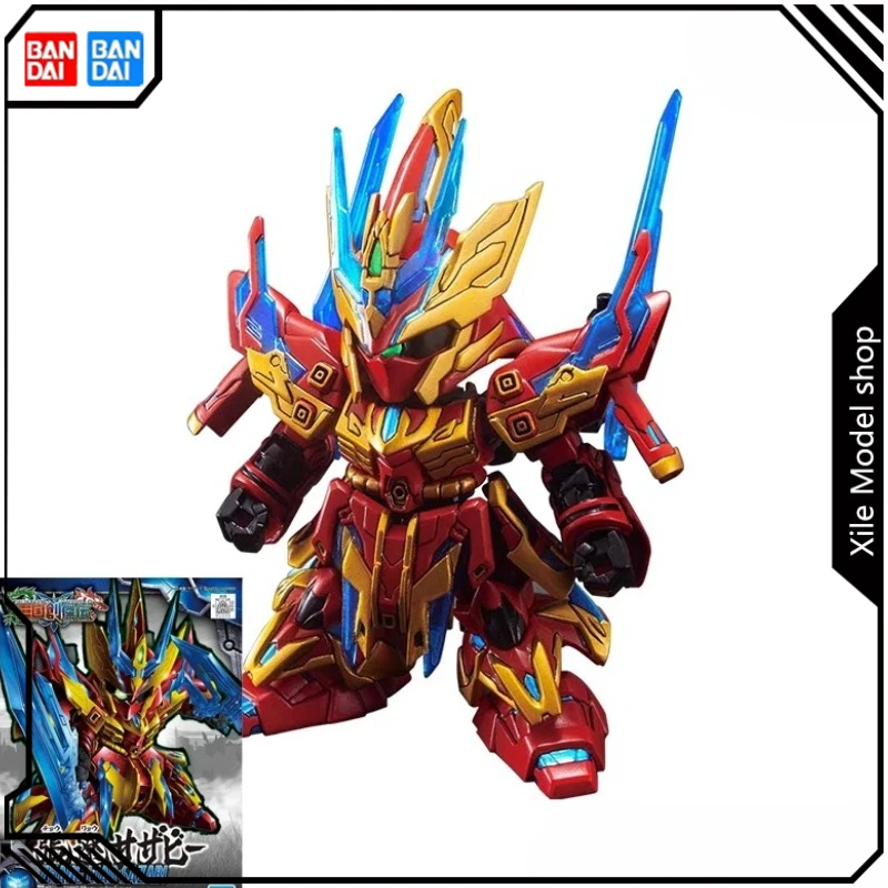 

[In Stock] BANDAI GUNDAM Assembly Model SD GUNDAM WORLD SANGOKU SOKETSUDEN21 ZHANG LIAO SAZABI GUNDAM Model DecorationModel Toys
