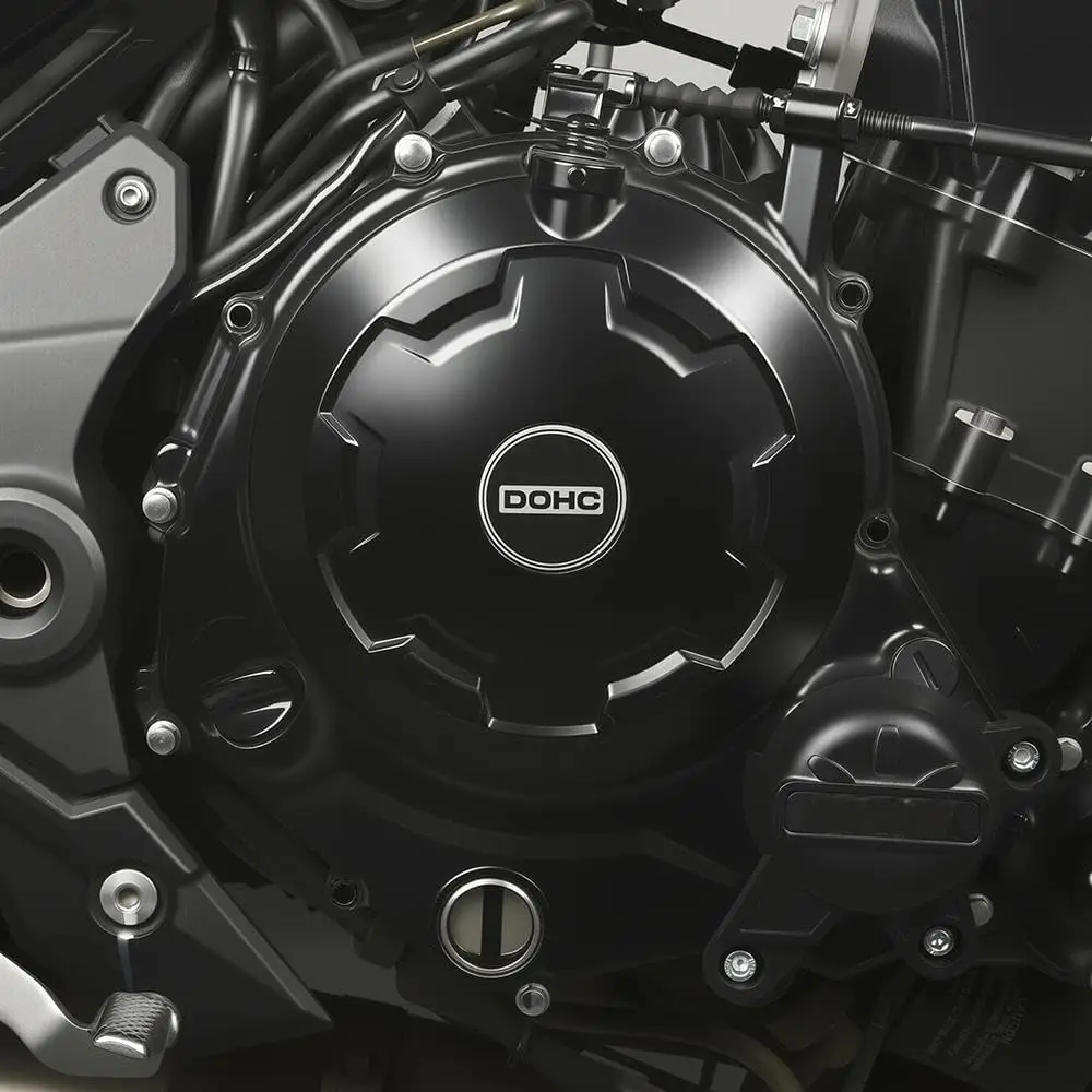 Motorcycle Accessories engine cover decorative For Z650RS 2022-2025 Generator Cover with Pulsar Cover DOHC Mark Set 3D 2023 2024