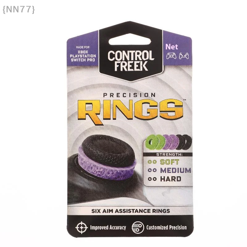 Anelli di precisione Aim Assist da 6 pezzi per controller Xbox Series X/S/One e Switch Pro, 360 °   Accessori per il miglioramento del controllo del movimento