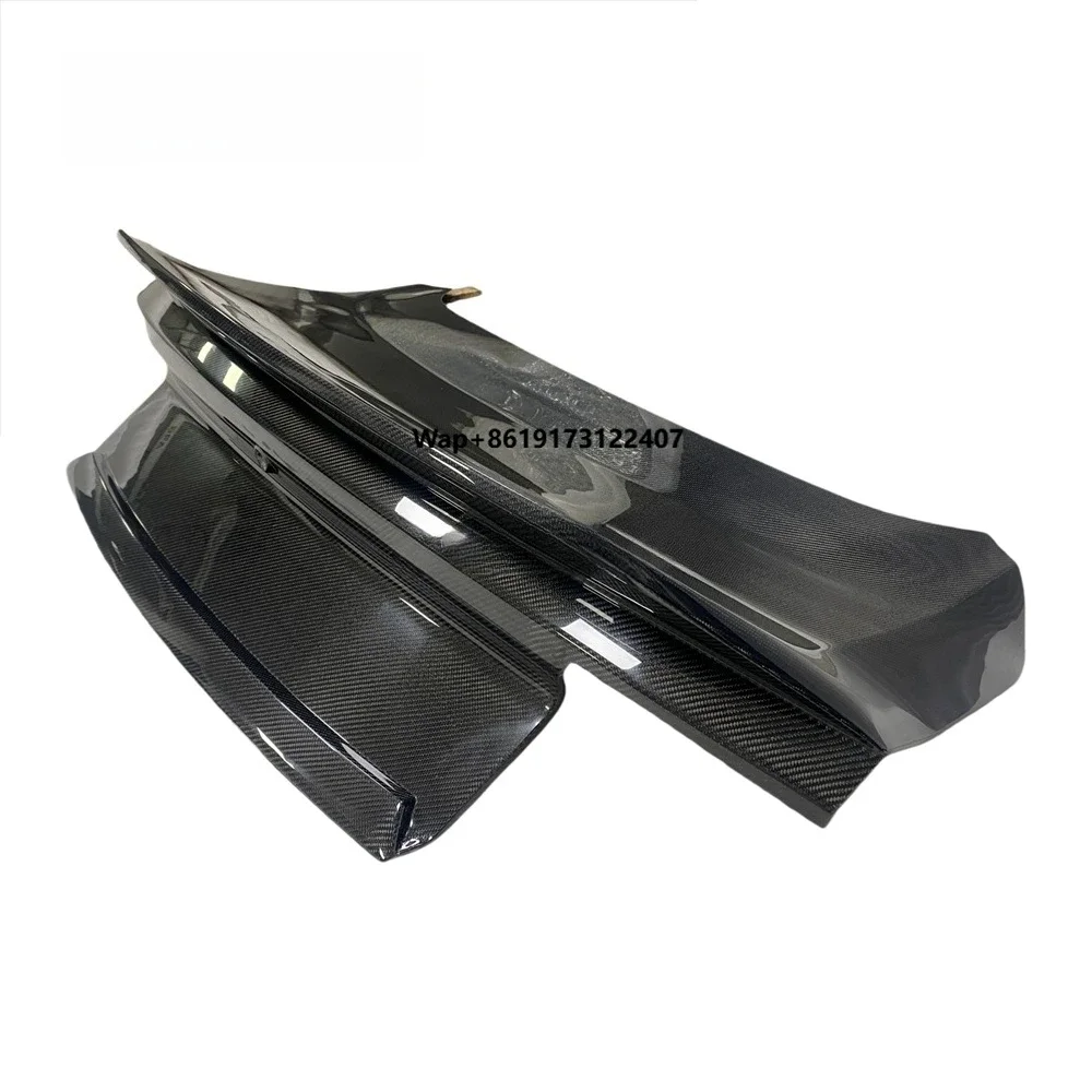 

CSL Style Carbon Fiber Trunk Lid with Spoiler New Condition for 2014-2023 for Mustang Car Bumpers
