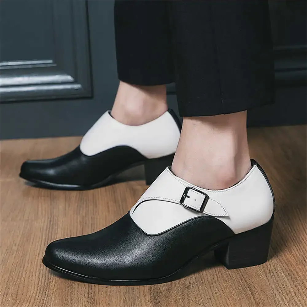 Elegant Size 42 Wedding Shoes Low Heel Plus Size Shoes 42 43 44 45 46 Shoes Man Dress Comfortable Sneakers Sports