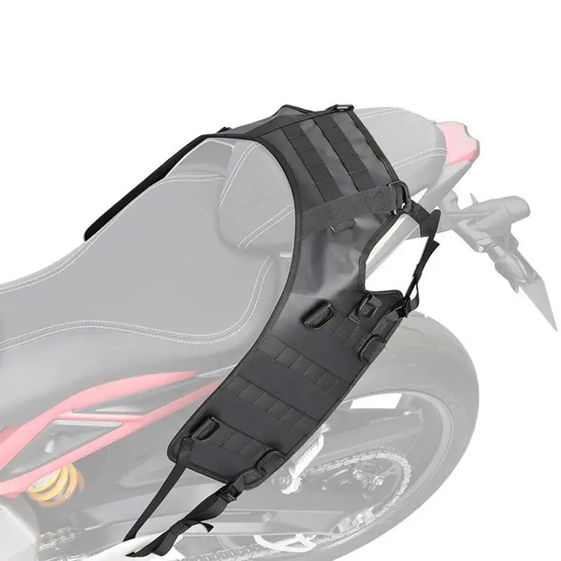 Motorcycle Tank Vest  Waterproof Motorbike Tank Protector Cover Saddle Bumper Bag Portable Off road Motorcycle Fuel Tank Kit