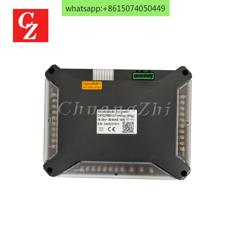 MAM6080 (B) (T) (V) 220V Touch Screen Control Panel Module with CT for Two-Stage Screw Air Compressor New Status