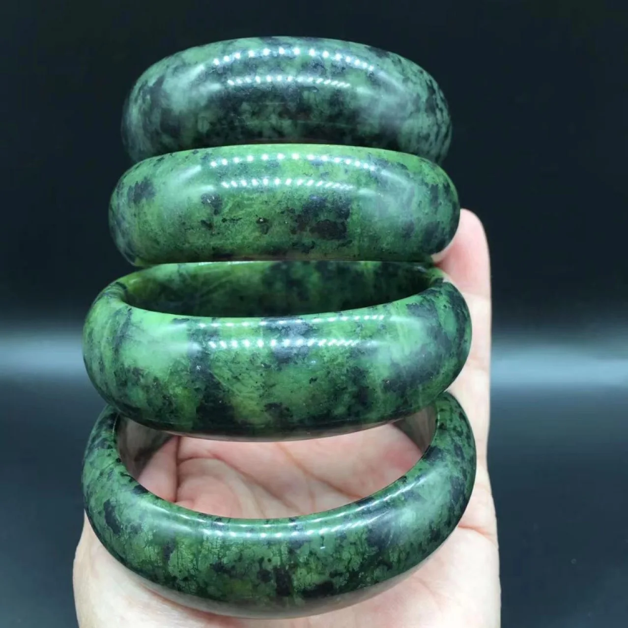 Natural Tibetan Jade Medicine King Stone Bracelet Women's Active Magnetic Health Care Popular Bracelets