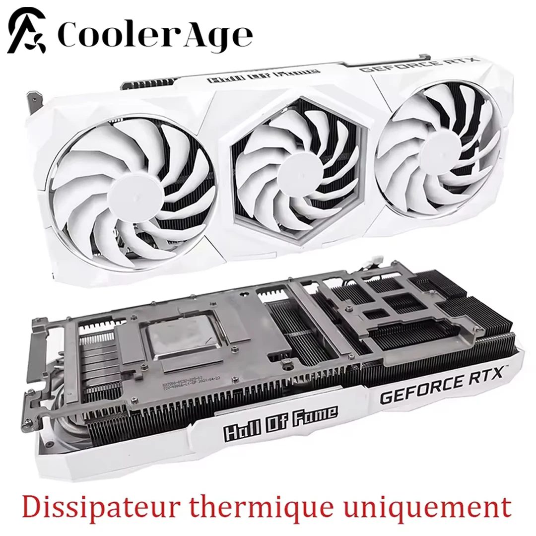 Dissipateur thermique de carte vidéo d'origine RTX3080Ti RTX3090 pour Galax GeForce RTX 3080 Ti 3090 HOF dissipateur thermique de refroidissement de carte graphique