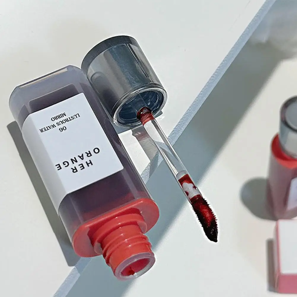 Watery Light Clear Lip Glaze Lasting Hydration Lip Gloss Glassy Mirror Lipgloss Silky Moisturizing Non Fading Liquid Lipstick